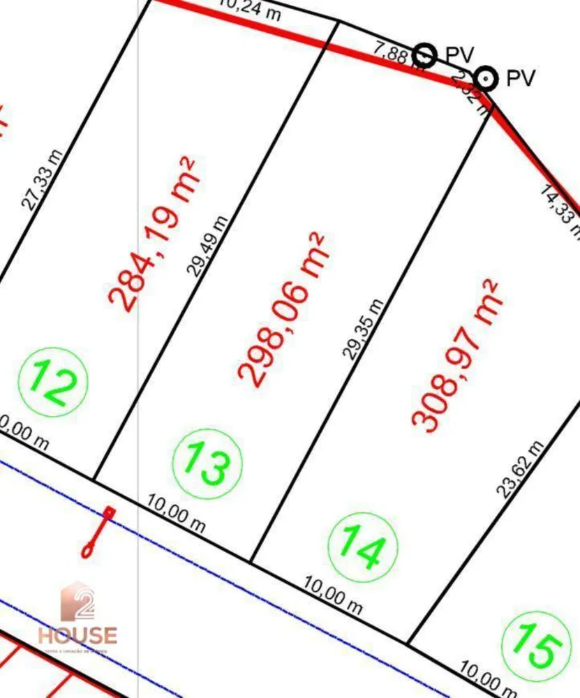 Loteamento e Condomínio, 298 m² - Foto 1