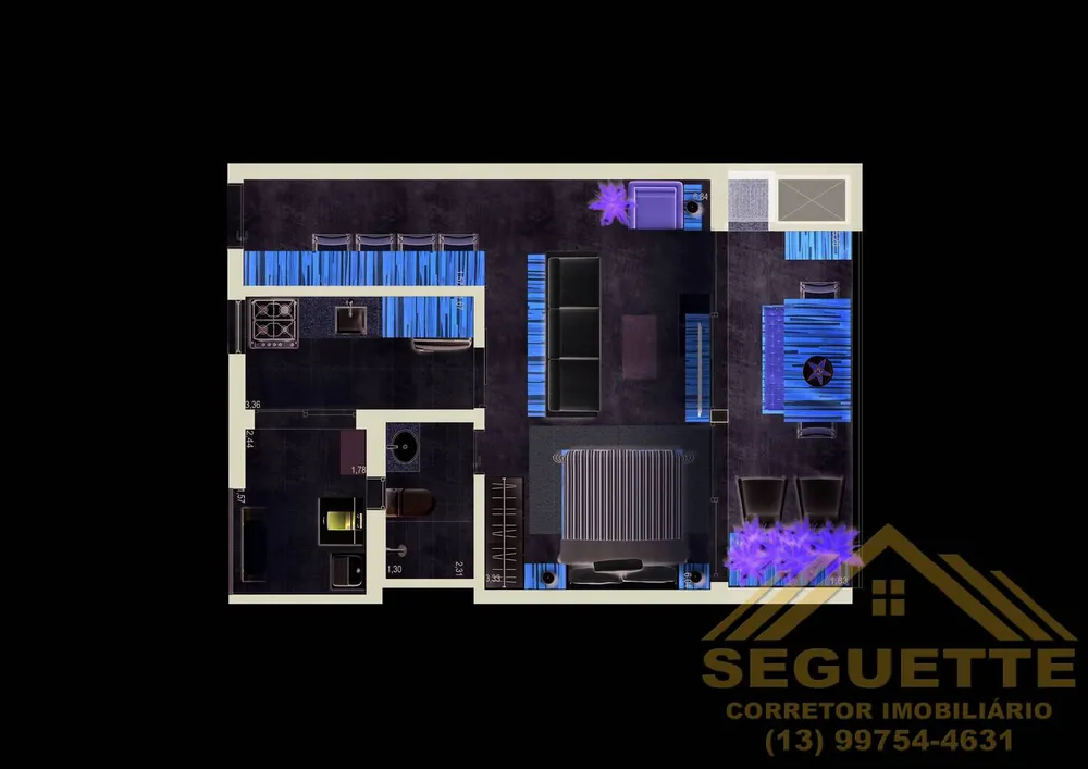 Apartamento, 2 quartos, 45110 m² - Foto 15