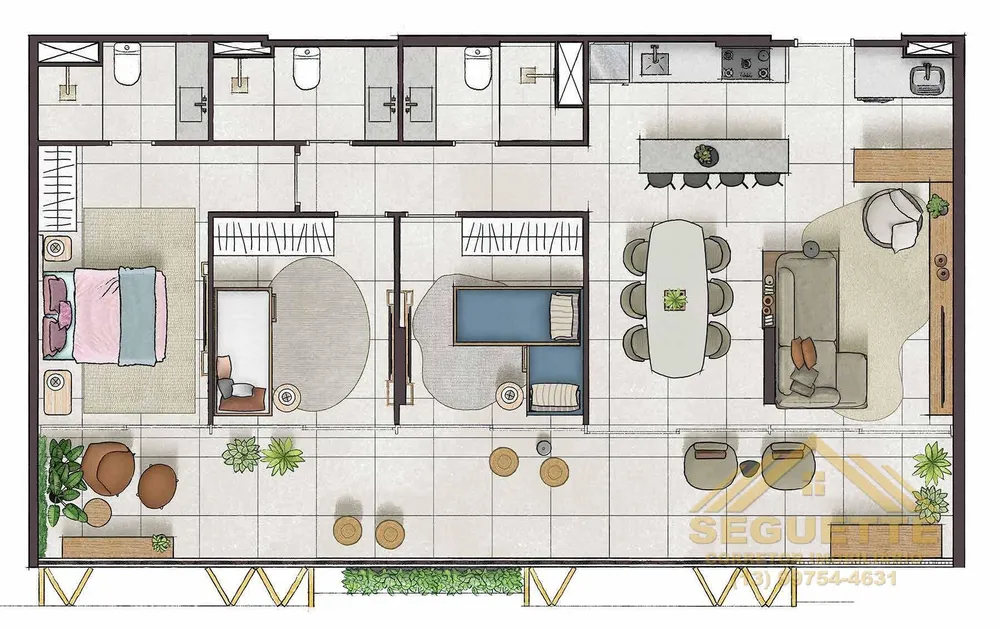 Apartamento, 69234 m² - Foto 10