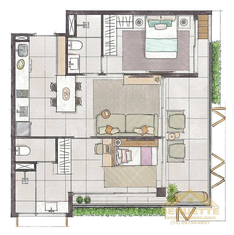 Apartamento, 69234 m² - Foto 8