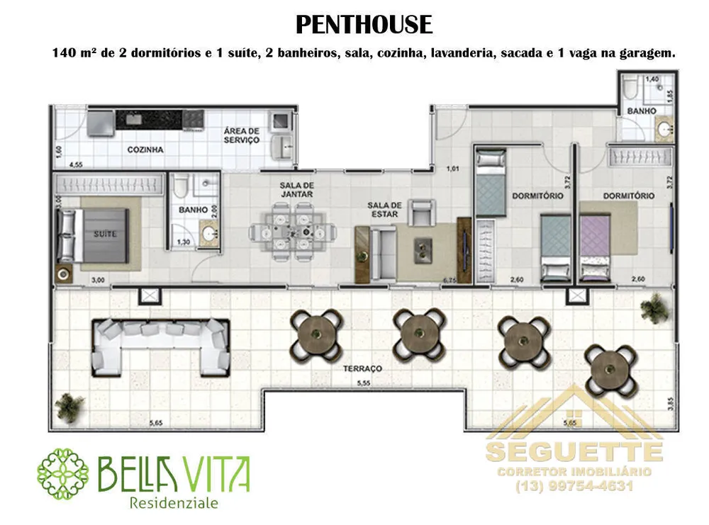 Apartamento, 2 quartos - Foto 16