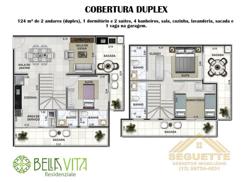 Apartamento, 2 quartos - Foto 3