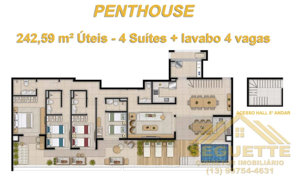 Apartamento, 3 quartos, 102255 m² - Foto 16