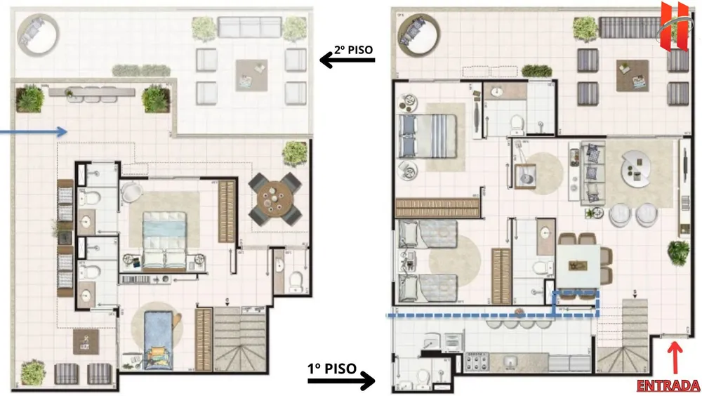 Cobertura, 4 quartos, 195 m² - Foto 172