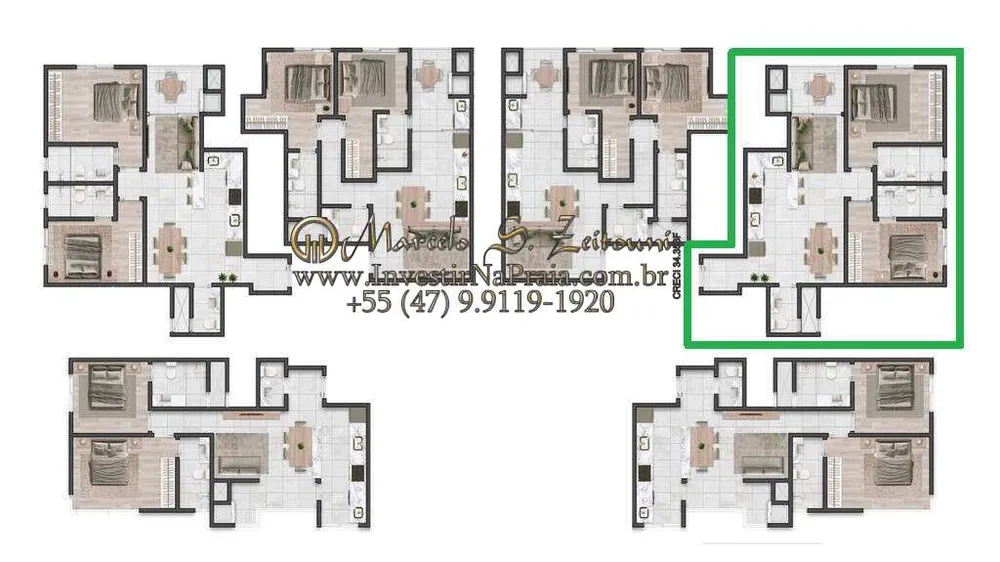 Apartamento, 2 quartos, 68 m² - Foto 12