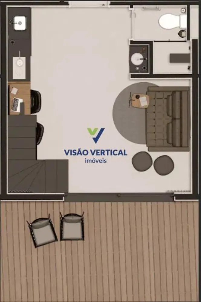 Sala-Conjunto, 32 m² - Foto 10