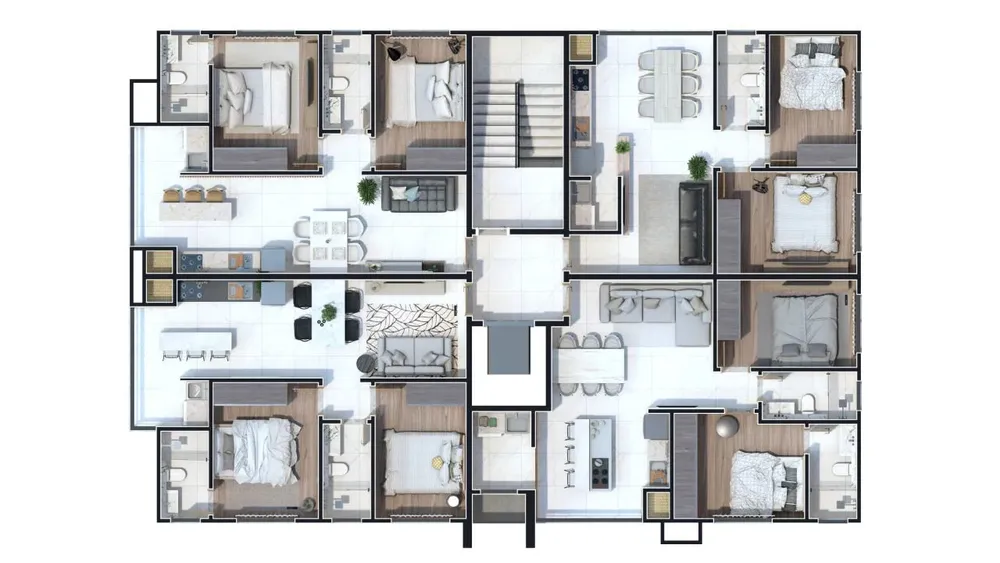 Apartamento, 2 quartos, 62 m² - Foto 1
