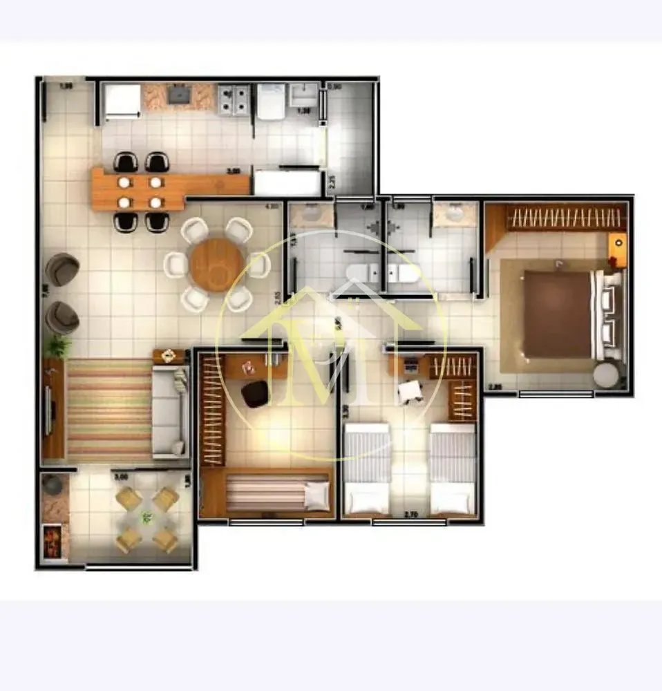 Apartamento, 3 quartos, 93 m² - Foto 12
