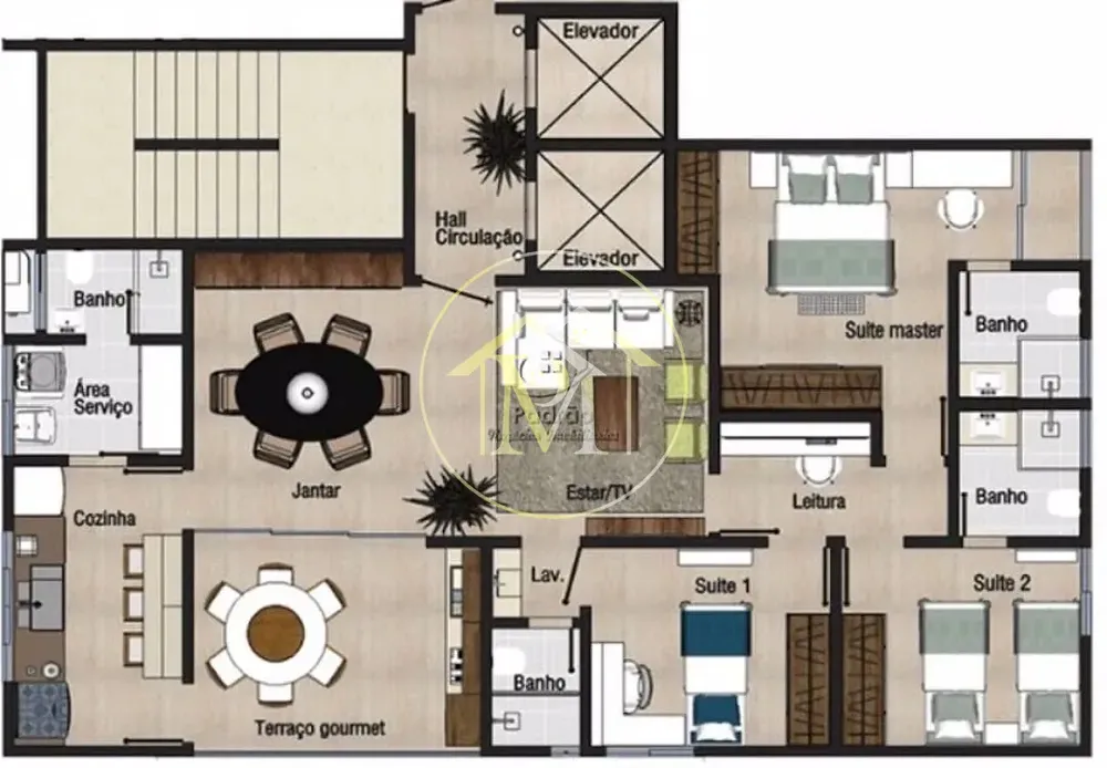 Apartamento, 3 quartos, 111 m² - Foto 8