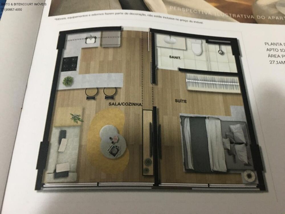 Apartamento, 1 quarto, 27 m² - Foto 7