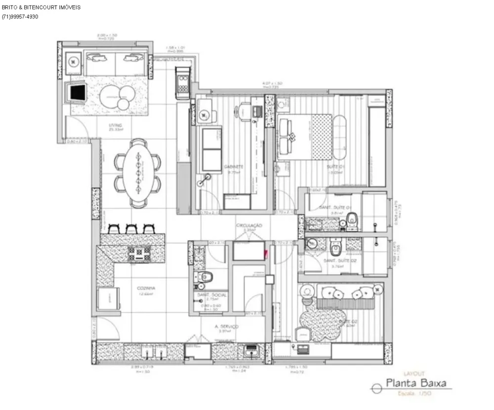 Apartamento, 3 quartos, 143 m² - Foto 13