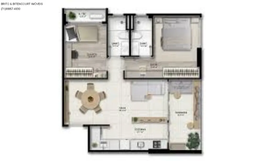 Apartamento, 2 quartos, 58 m² - Foto 20