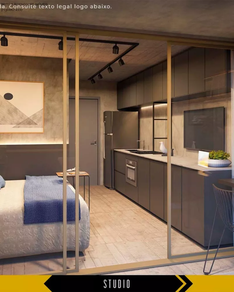 Apartamento, 1 quarto, 22 m² - Foto 5
