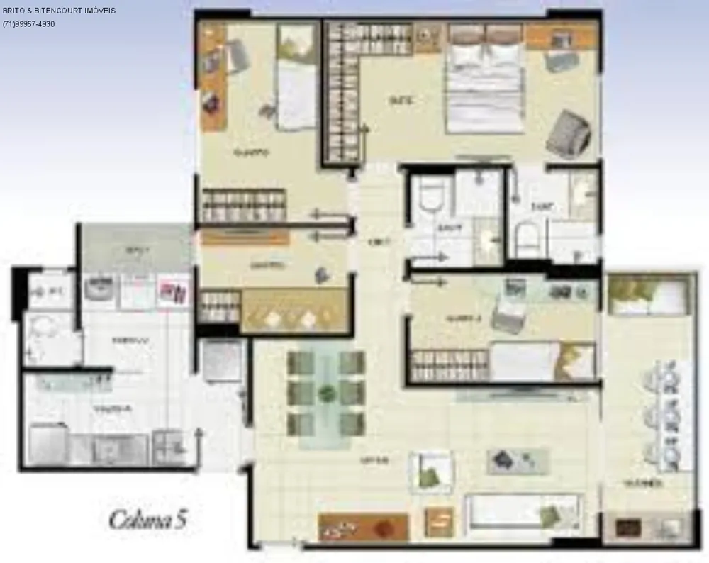 Apartamento, 3 quartos, 96 m² - Foto 11