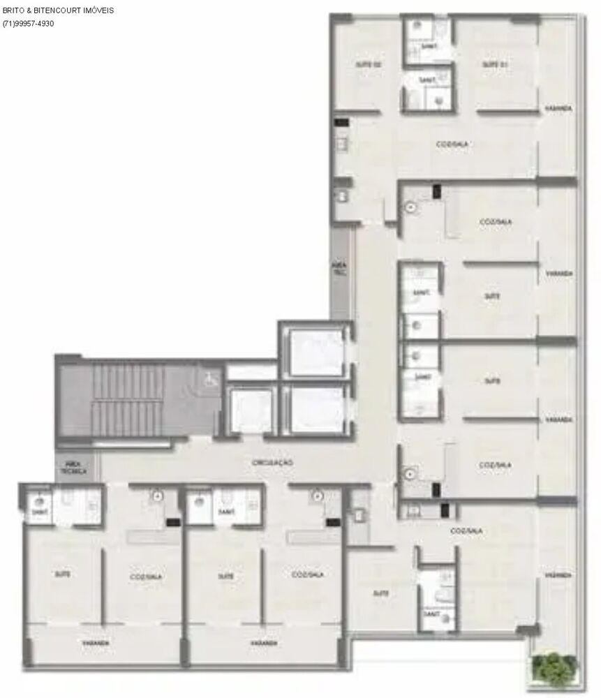 Apartamento, 1 quarto, 37 m² - Foto 7