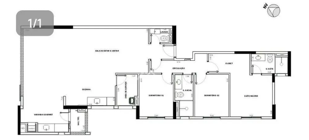 Apartamento, 3 quartos, 114 m² - Foto 12