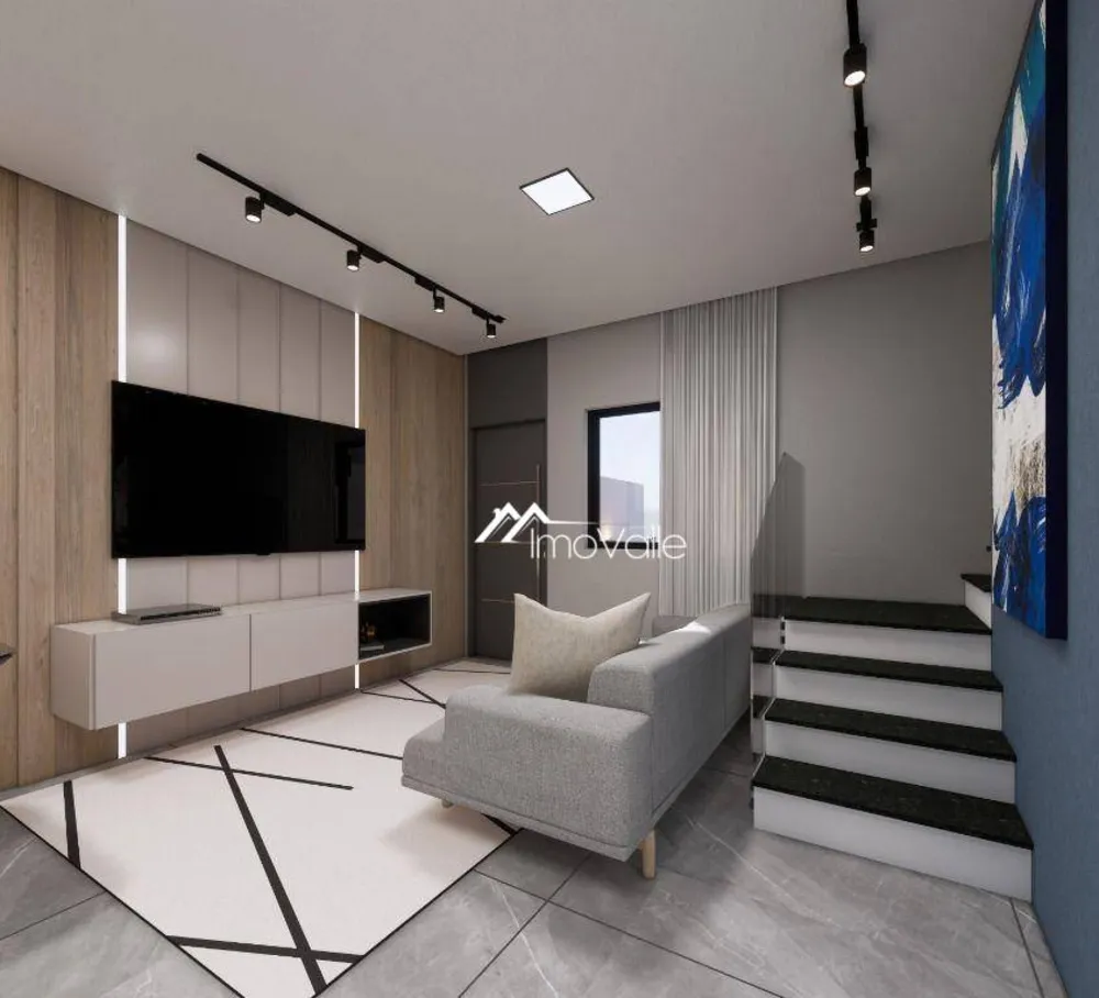 Sobrado, 2 quartos, 67 m² - Foto 1