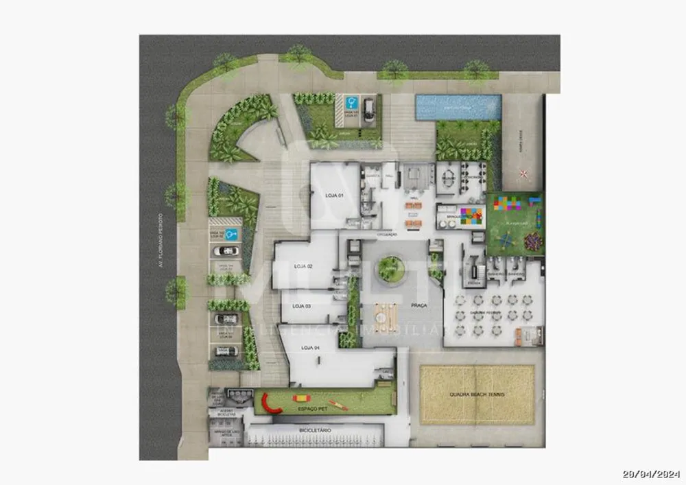 Loja-Salão, 83 m² - Foto 1