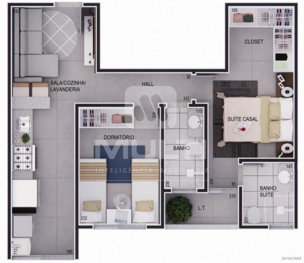 Apartamento, 2 quartos, 47 m² - Foto 5