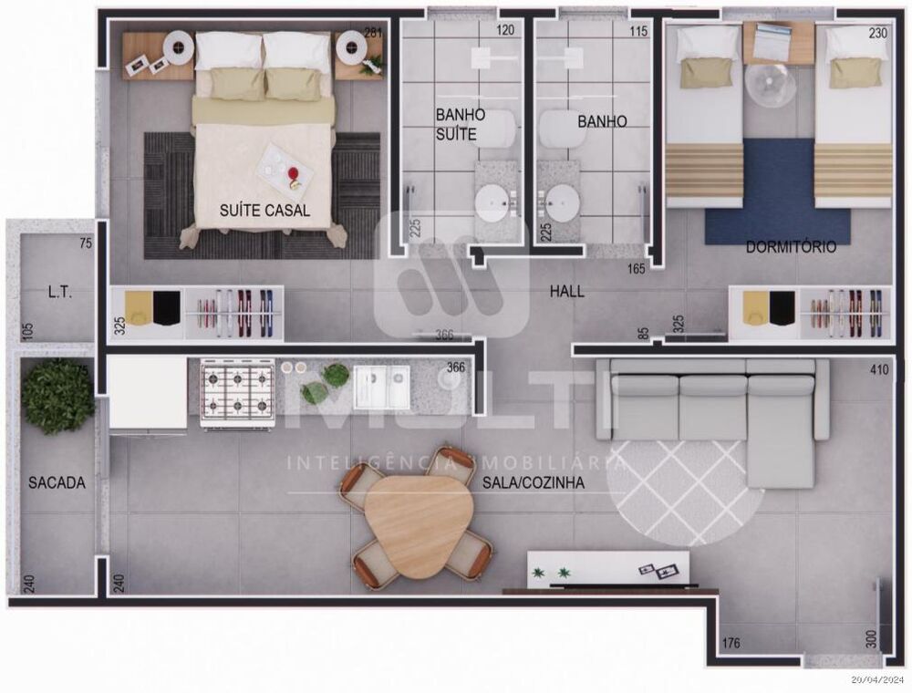 Apartamento, 2 quartos, 47 m² - Foto 8