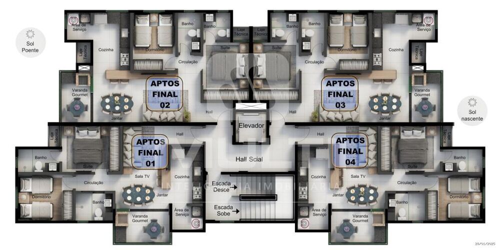 Apartamento, 2 quartos, 60 m² - Foto 11