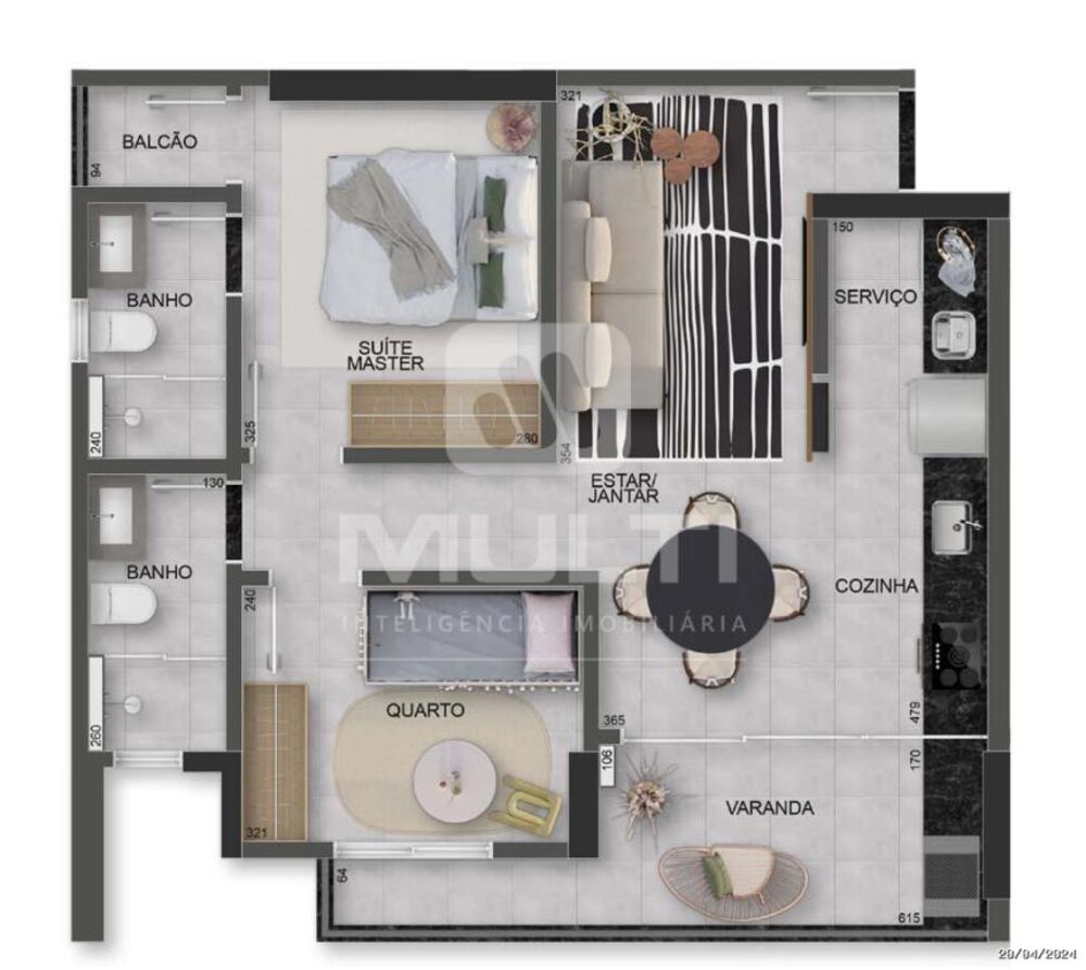 Apartamento, 2 quartos, 67 m² - Foto 13