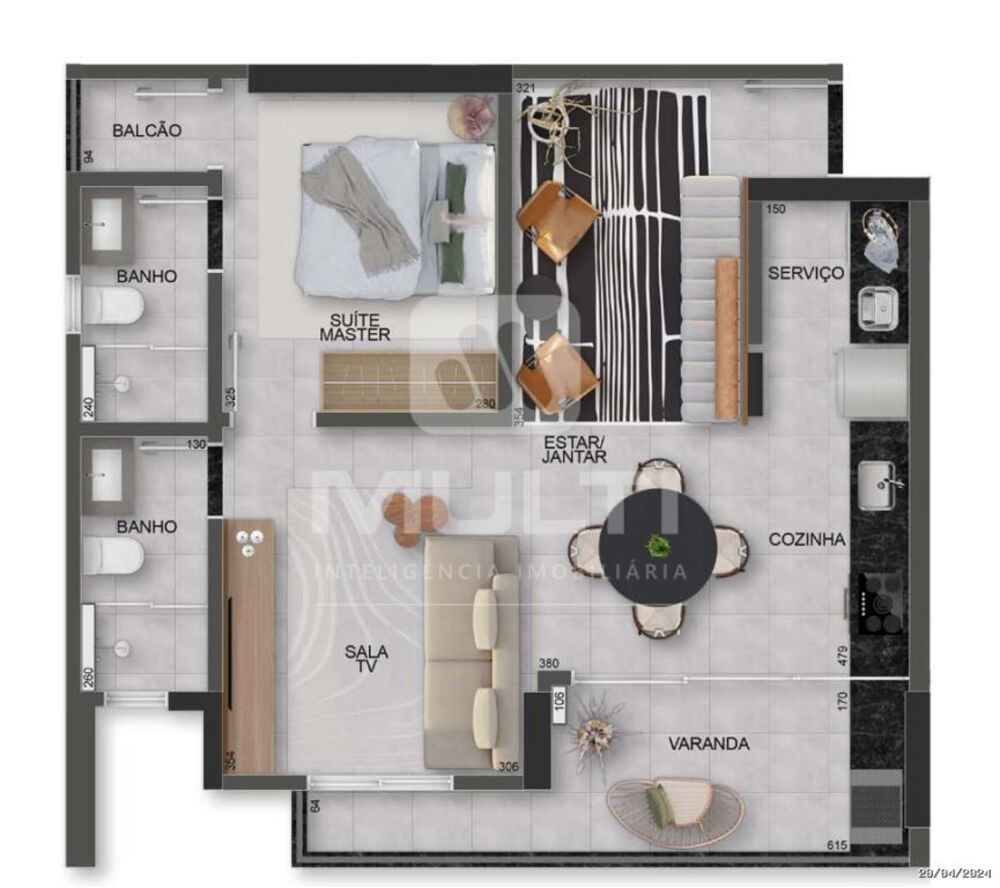 Apartamento, 2 quartos, 67 m² - Foto 14