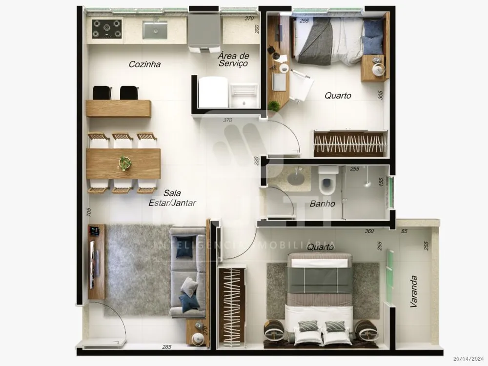 Apartamento, 2 quartos, 51 m² - Foto 6