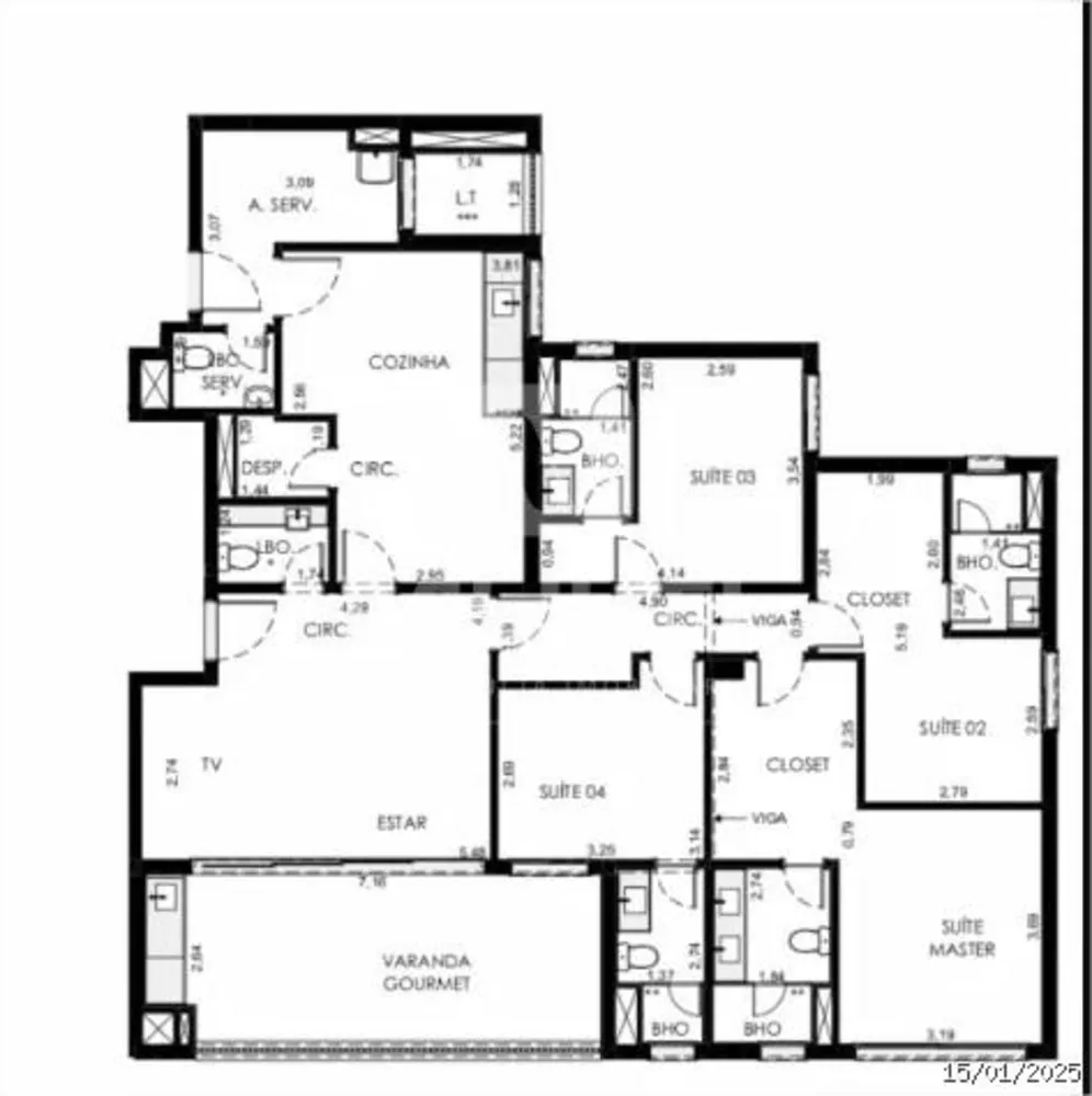 Casa, 3 quartos, 166 m² - Foto 8
