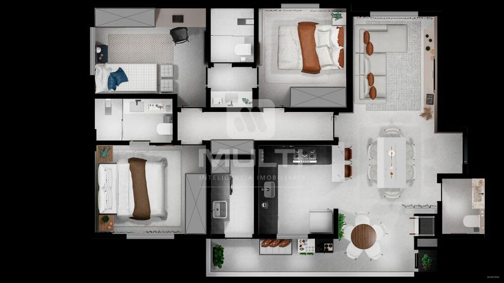 Apartamento, 3 quartos, 95 m² - Foto 8