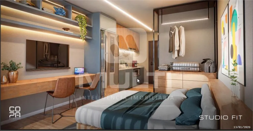 Casa, 1 quarto, 24 m² - Foto 8