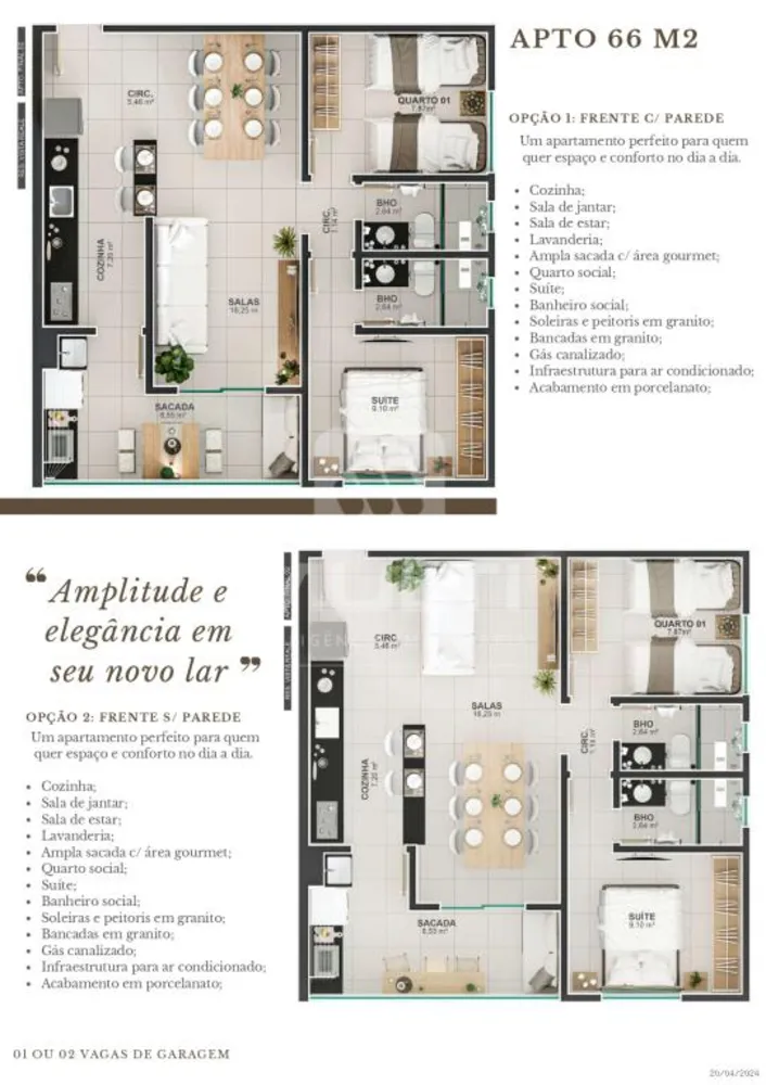 Cobertura, 3 quartos, 129 m² - Foto 3