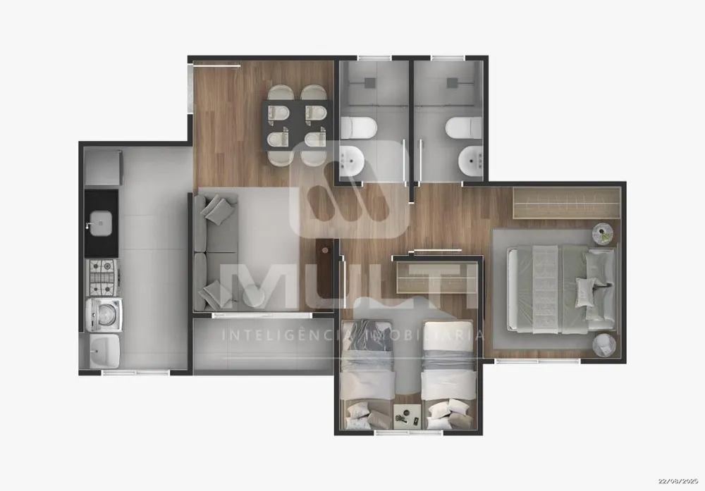 Apartamento, 2 quartos, 51 m² - Foto 8