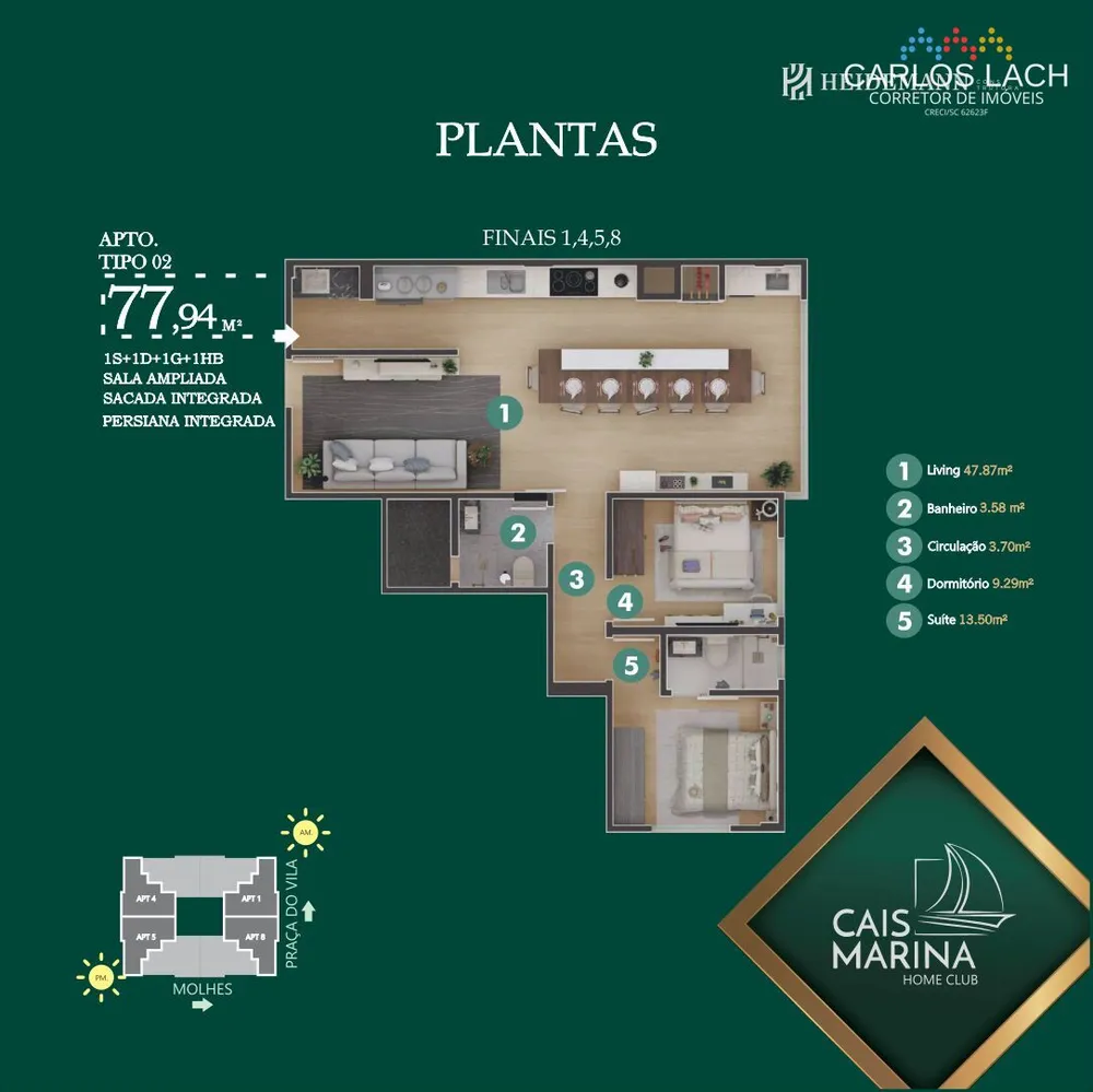 Apartamento, 2 quartos, 90 m² - Foto 12