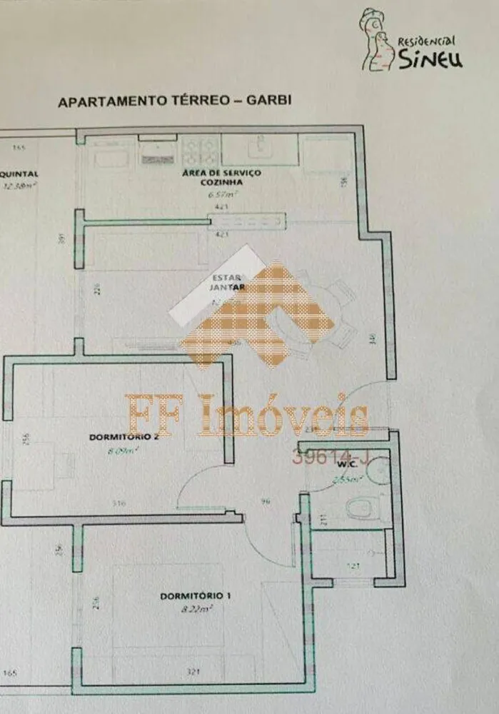 Apartamento, 2 quartos - Foto 1