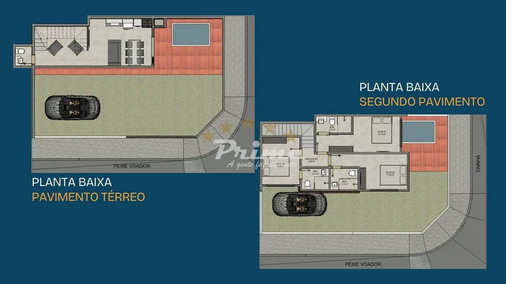 Sobrado, 3 quartos, 86 m² - Foto 1