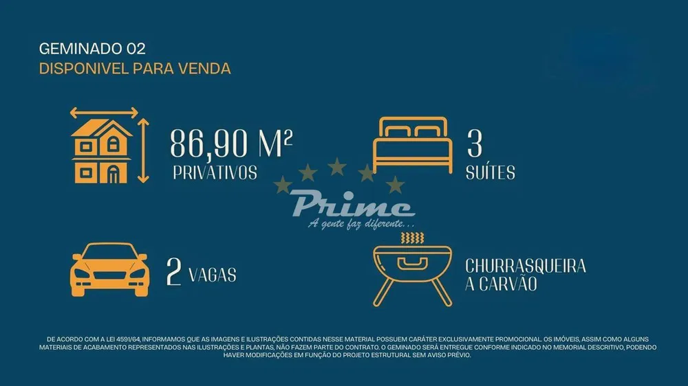 Sobrado, 3 quartos, 86 m² - Foto 2