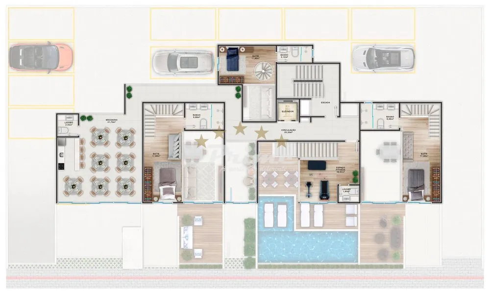 Apartamento, 2 quartos, 72 m² - Foto 2