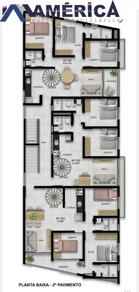 Apartamento, 3 quartos, 62 m² - Foto 8