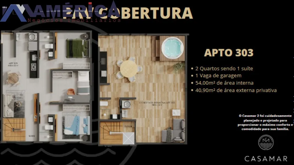 Apartamento, 2 quartos, 54 m² - Foto 8