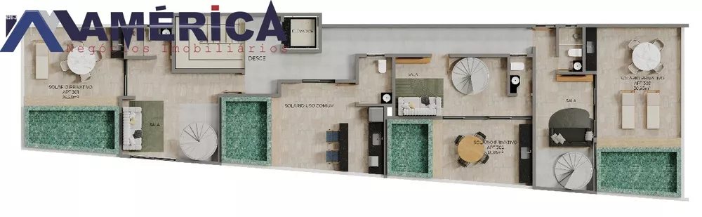 Apartamento à venda com 1 quarto, 22m² - Foto 5