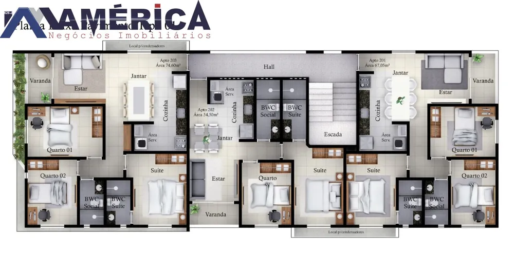 Apartamento, 2 quartos, 66 m² - Foto 10