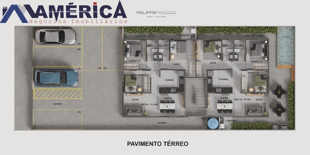 Apartamento, 3 quartos, 70 m² - Foto 11