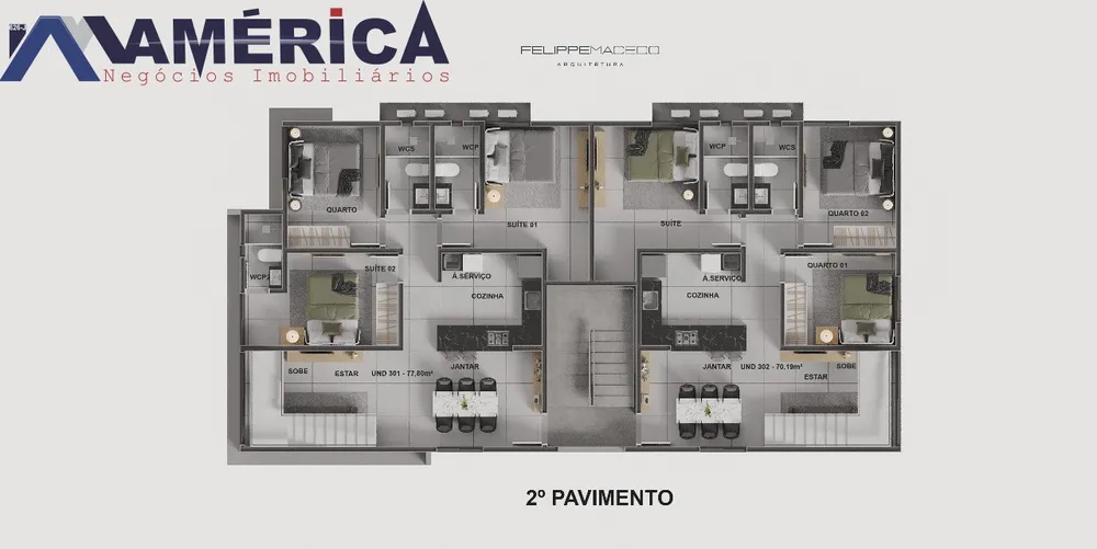 Apartamento, 3 quartos, 70 m² - Foto 10