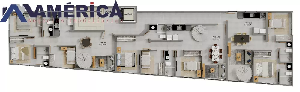 Apartamento, 3 quartos, 75 m² - Foto 1