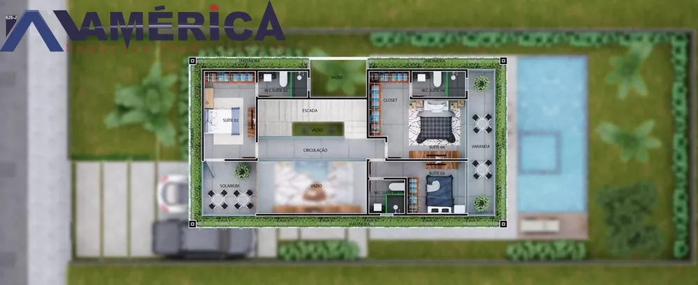 Casa à venda com 4 quartos, 196m² - Foto 4