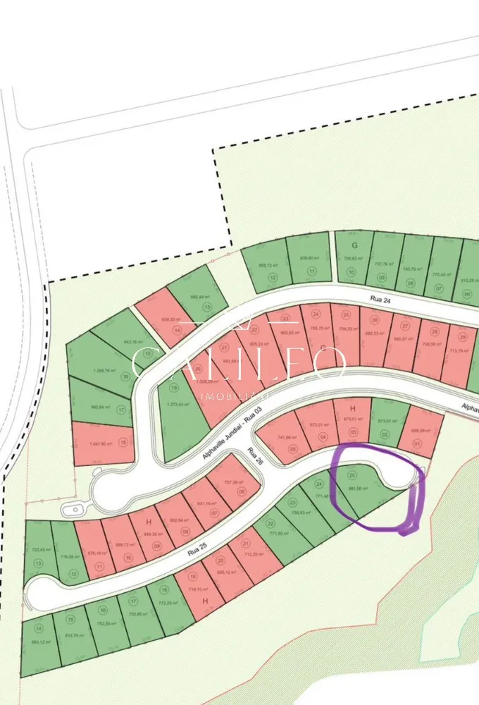 Terreno, 891 m² - Foto 1