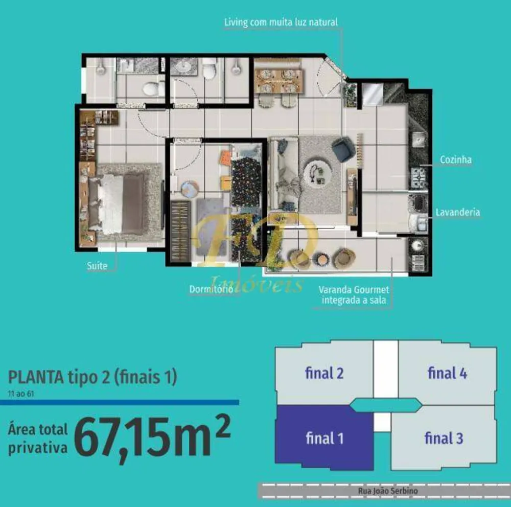 Apartamento, 2 quartos - Foto 5