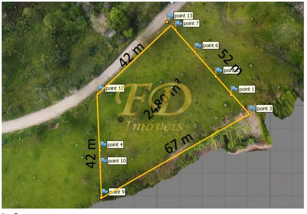 Terreno, 2480 m² - Foto 3