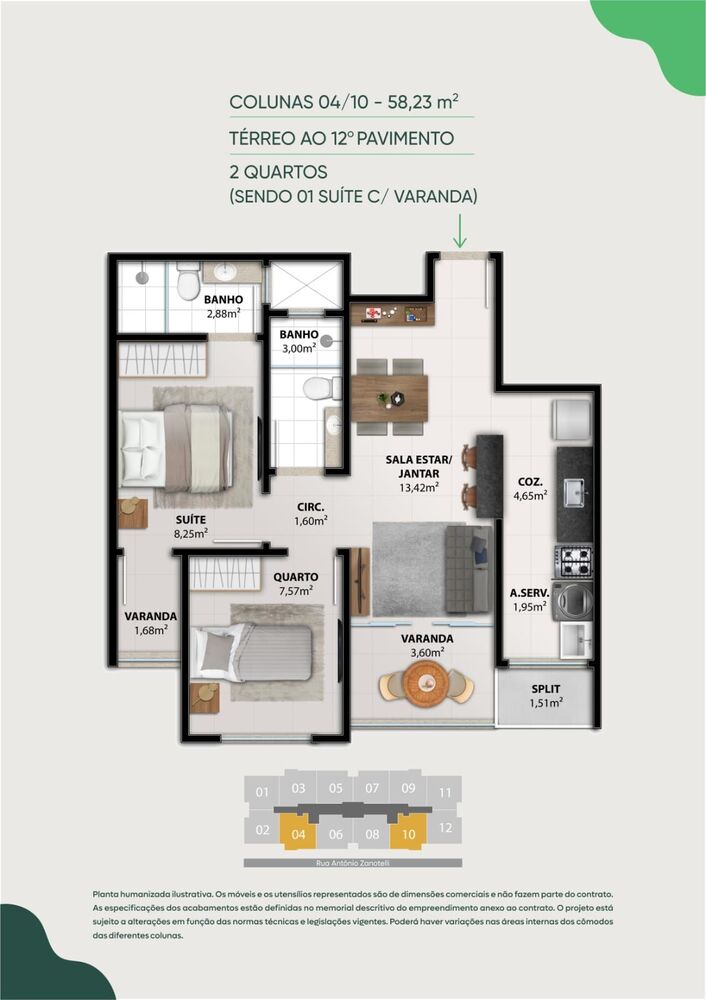 Apartamento, 2 quartos, 55 m² - Foto 28